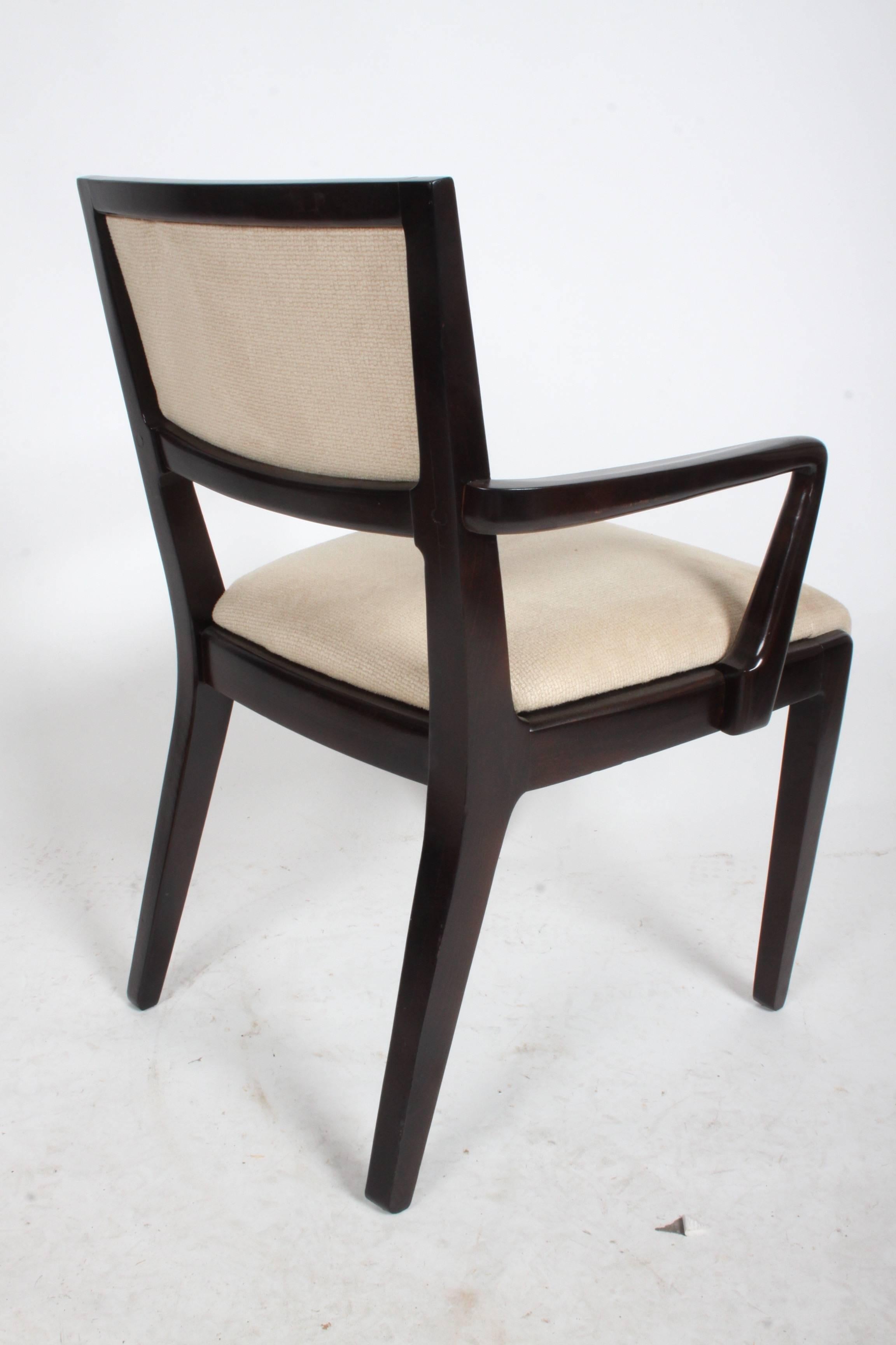 American Pair of Edward Wormley for Drexel Arm Chairs - Precedent Collection  For Sale