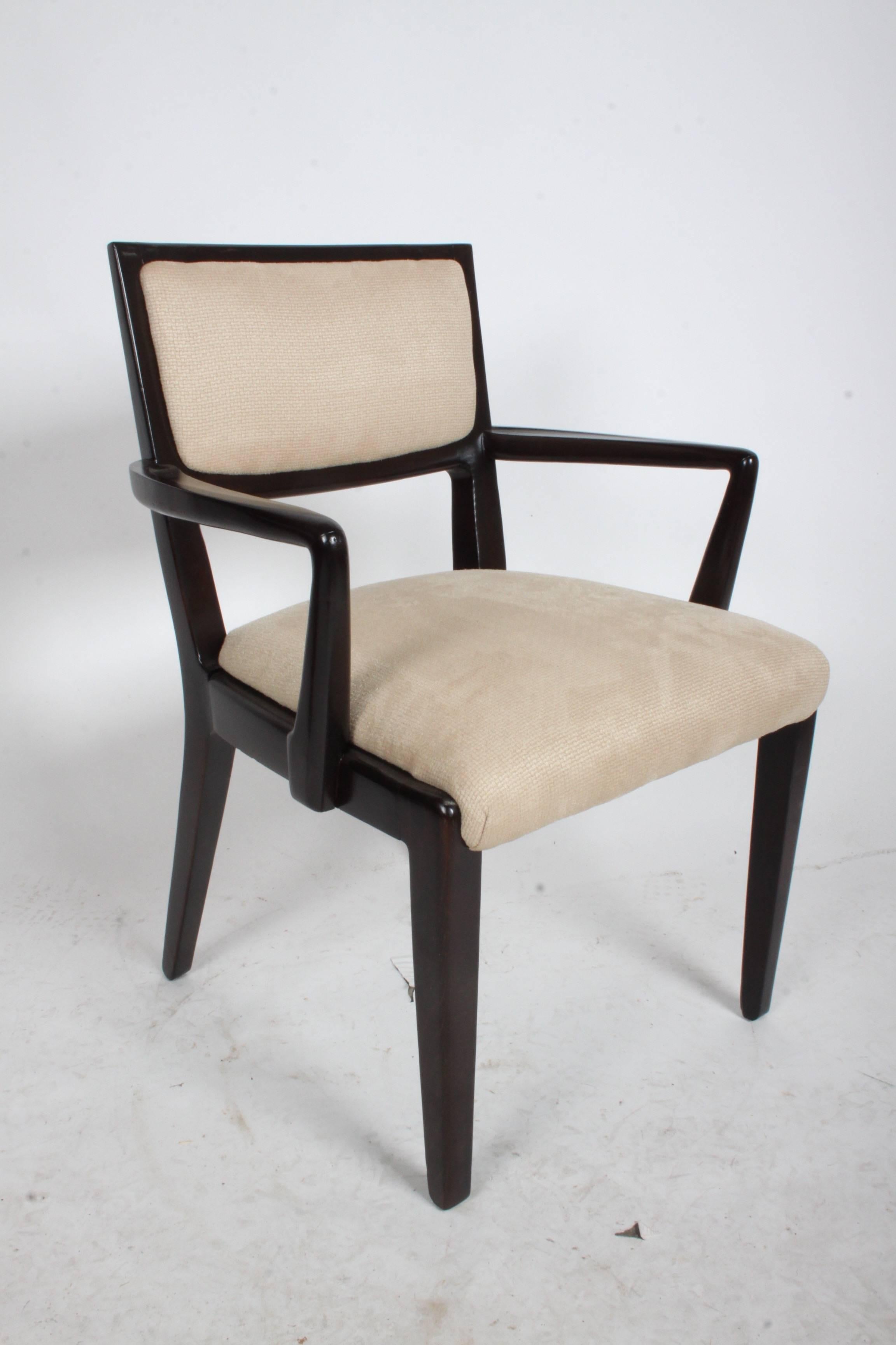 Mid-Century Modern Pair of Edward Wormley for Drexel Arm Chairs - Precedent Collection  For Sale