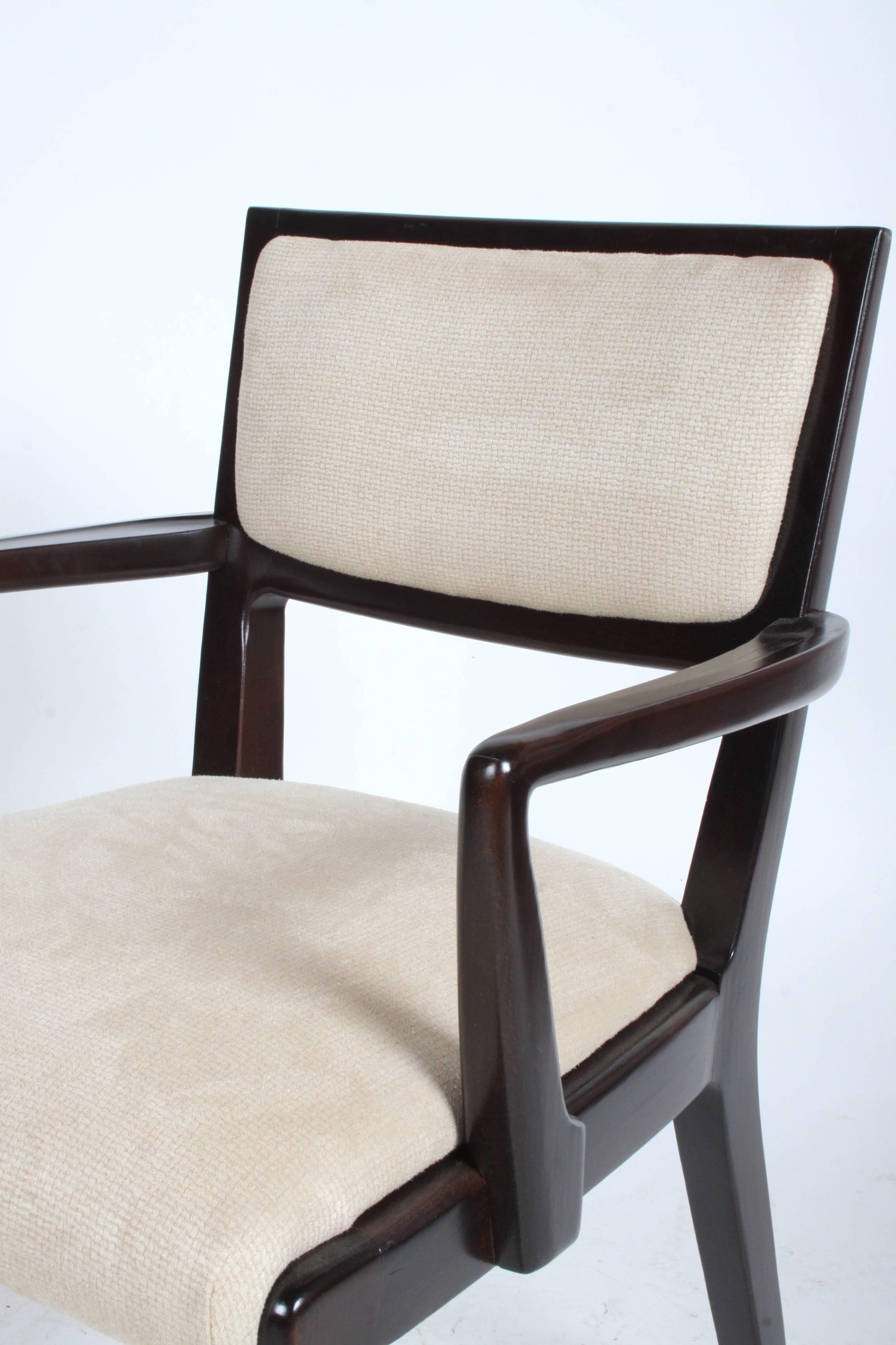 Pair of Edward Wormley for Drexel Arm Chairs - Precedent Collection  For Sale 2