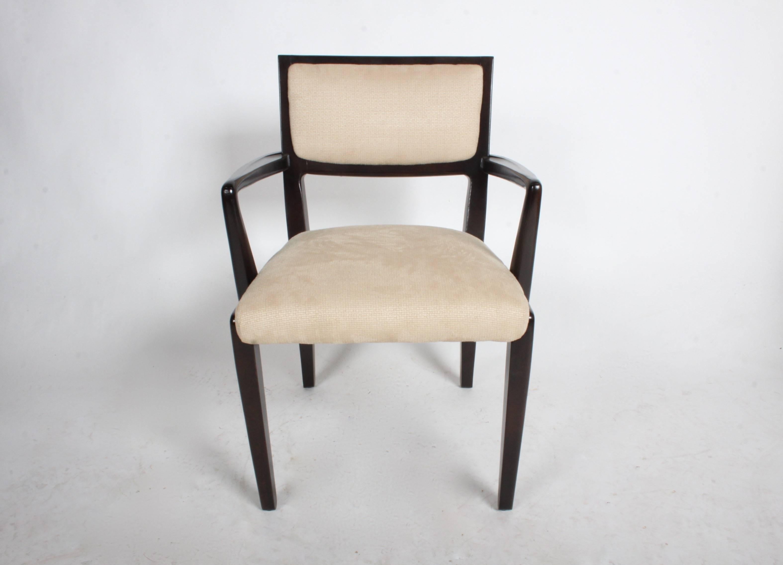 Pair of Edward Wormley for Drexel Arm Chairs - Precedent Collection  In Excellent Condition For Sale In St. Louis, MO