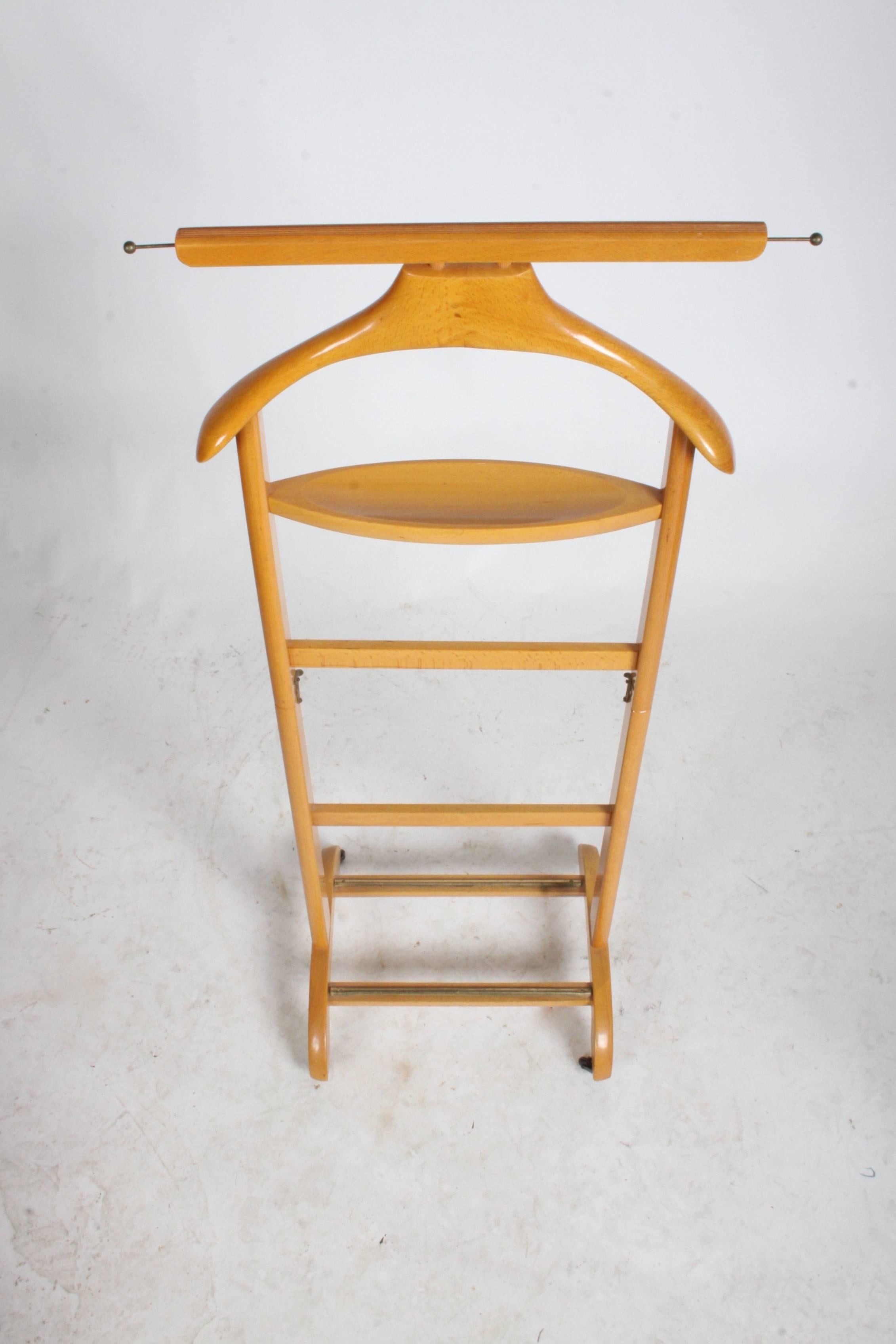 Mid-20th Century Italian Midcentury Clothes Valet by Fratelli Reguitti