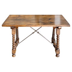Spanish Trestle Table, circa 1800