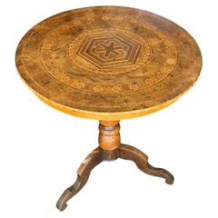 Italian Marquetry Table - Circa 1850