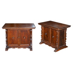 Pair of Tuscan Side Tables