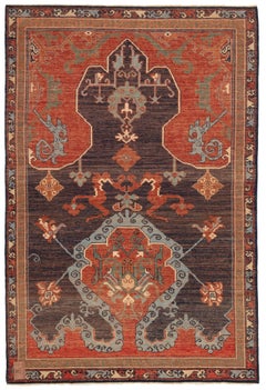 Ararat Rugs arricchisce la linea Bode-Angeli con il tappeto "Cloudbands", realizzato con la tecnica Revival e tinto con coloranti naturali