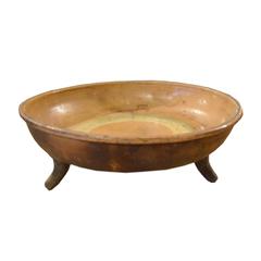 German Ceramic Footed Bowl