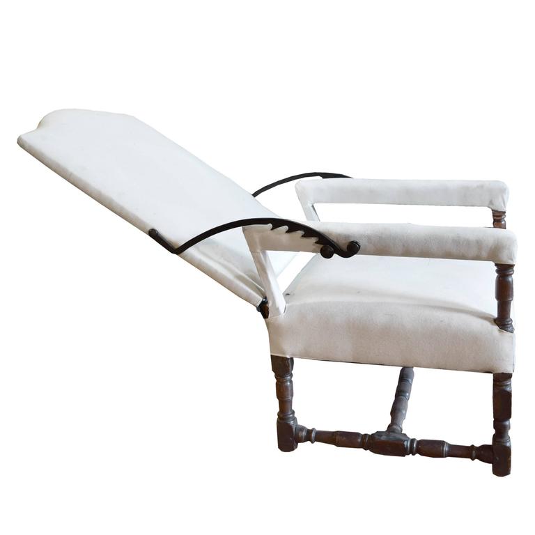 18th Century French Ratchet Chair at 1stDibs