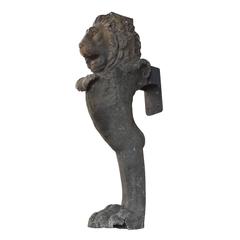 Lion Newel Post from the Wrigley Mansion, Chicago, IL