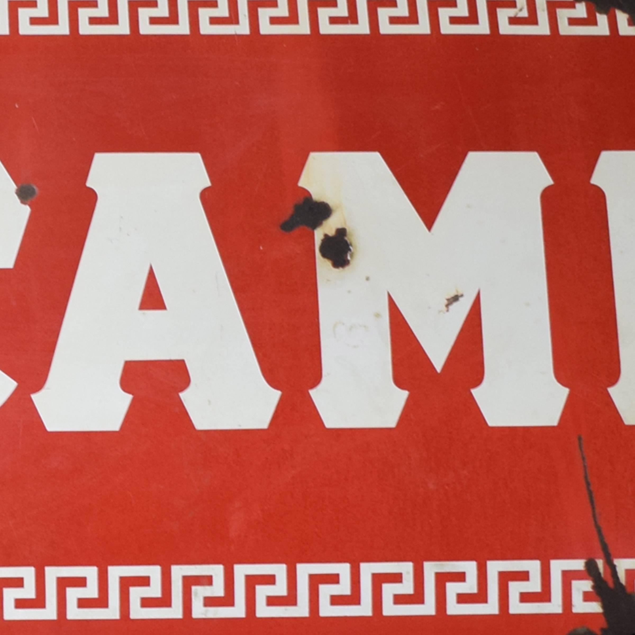 vintage campari sign