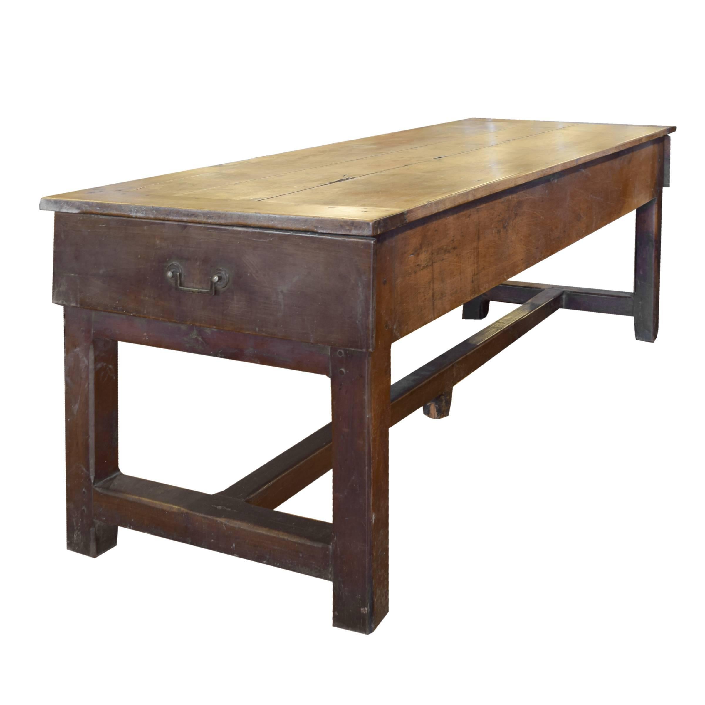 French Baker's Table In Excellent Condition In Round Top, TX