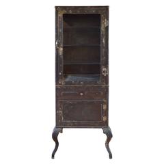 American Beveled Glass Display Cabinet