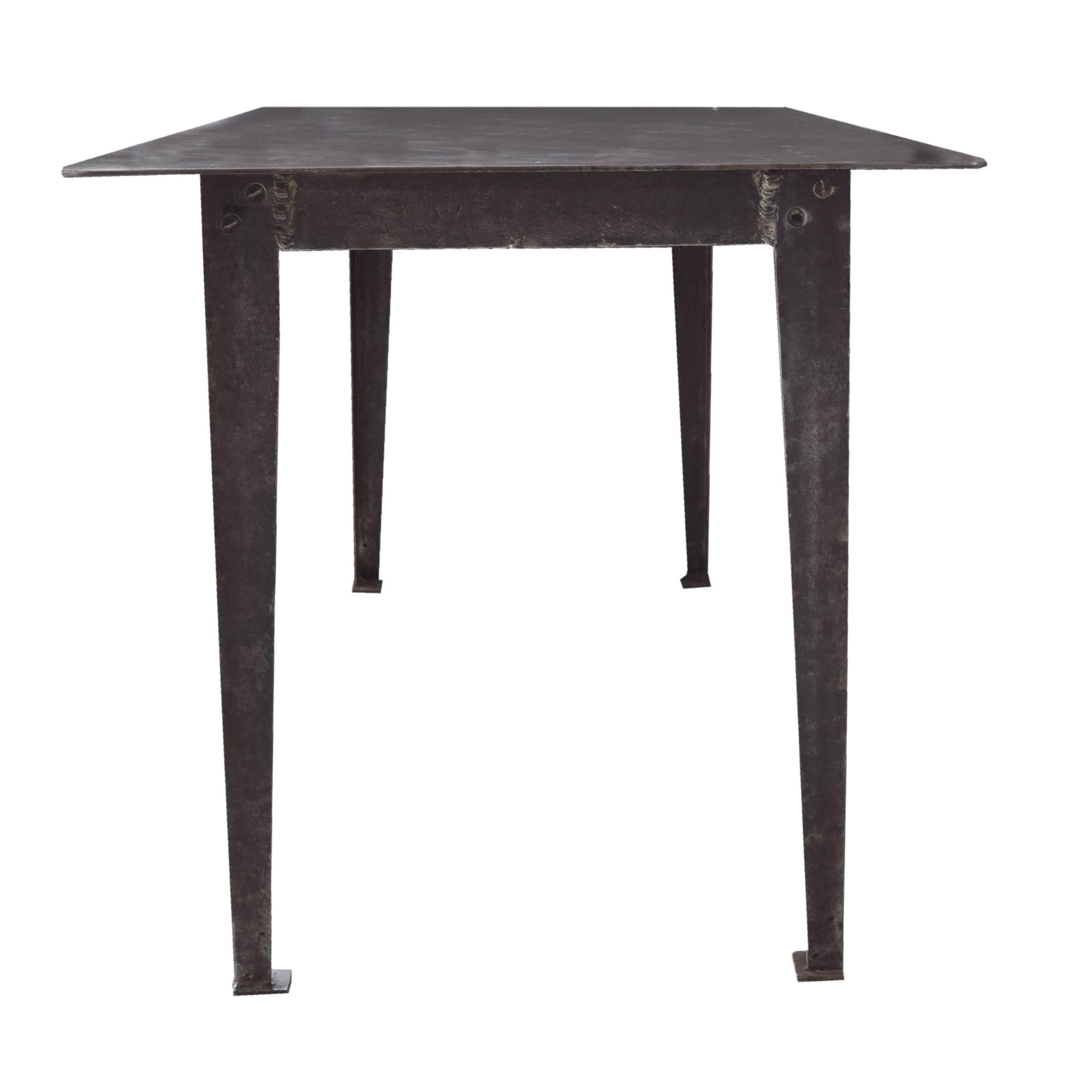 Industrial American Iron Table from the Premier Candy Co.