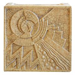 American Art Deco Terracotta Block 7