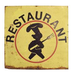 Double Sided Restaurant Sign