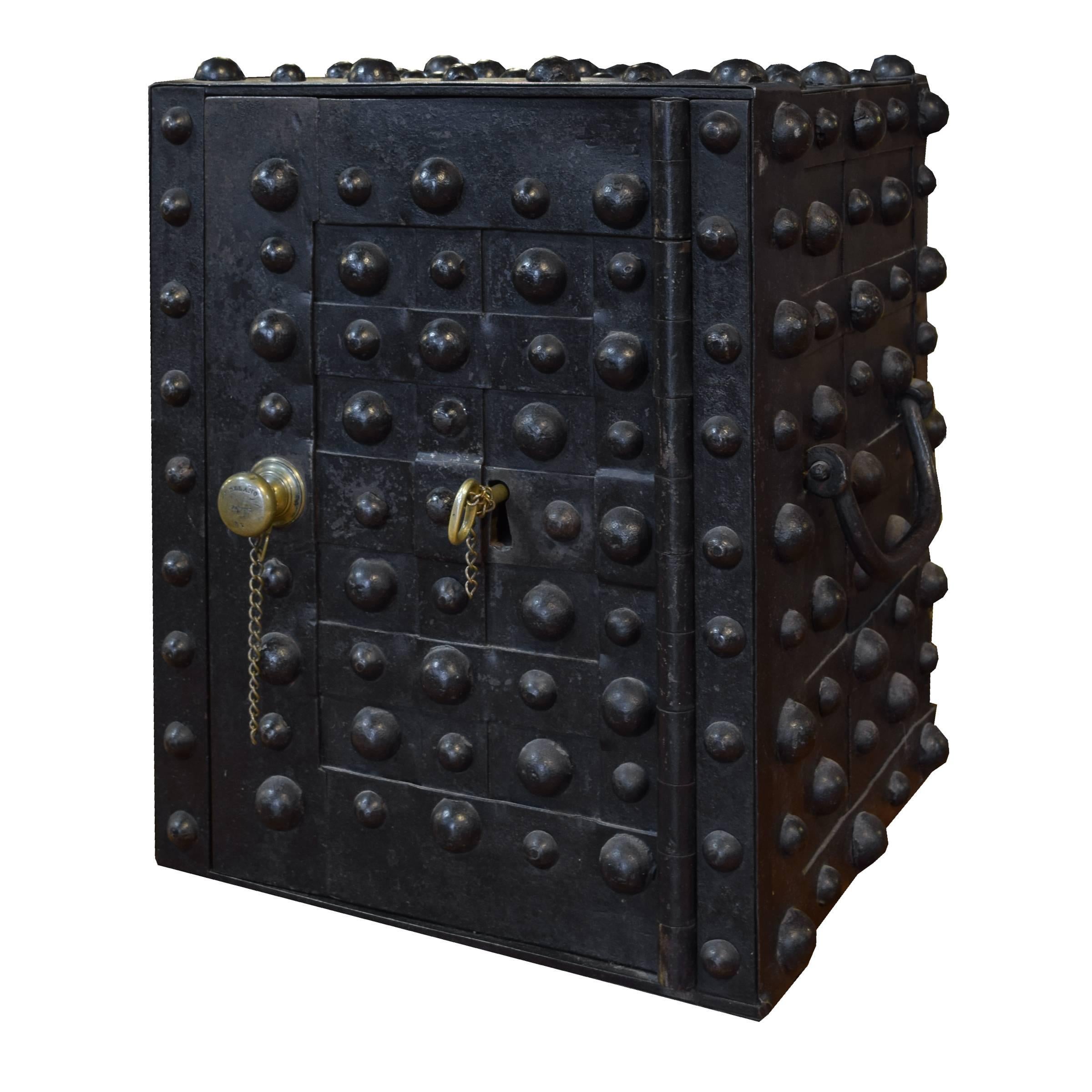 American J. Delano Hobnail Safe