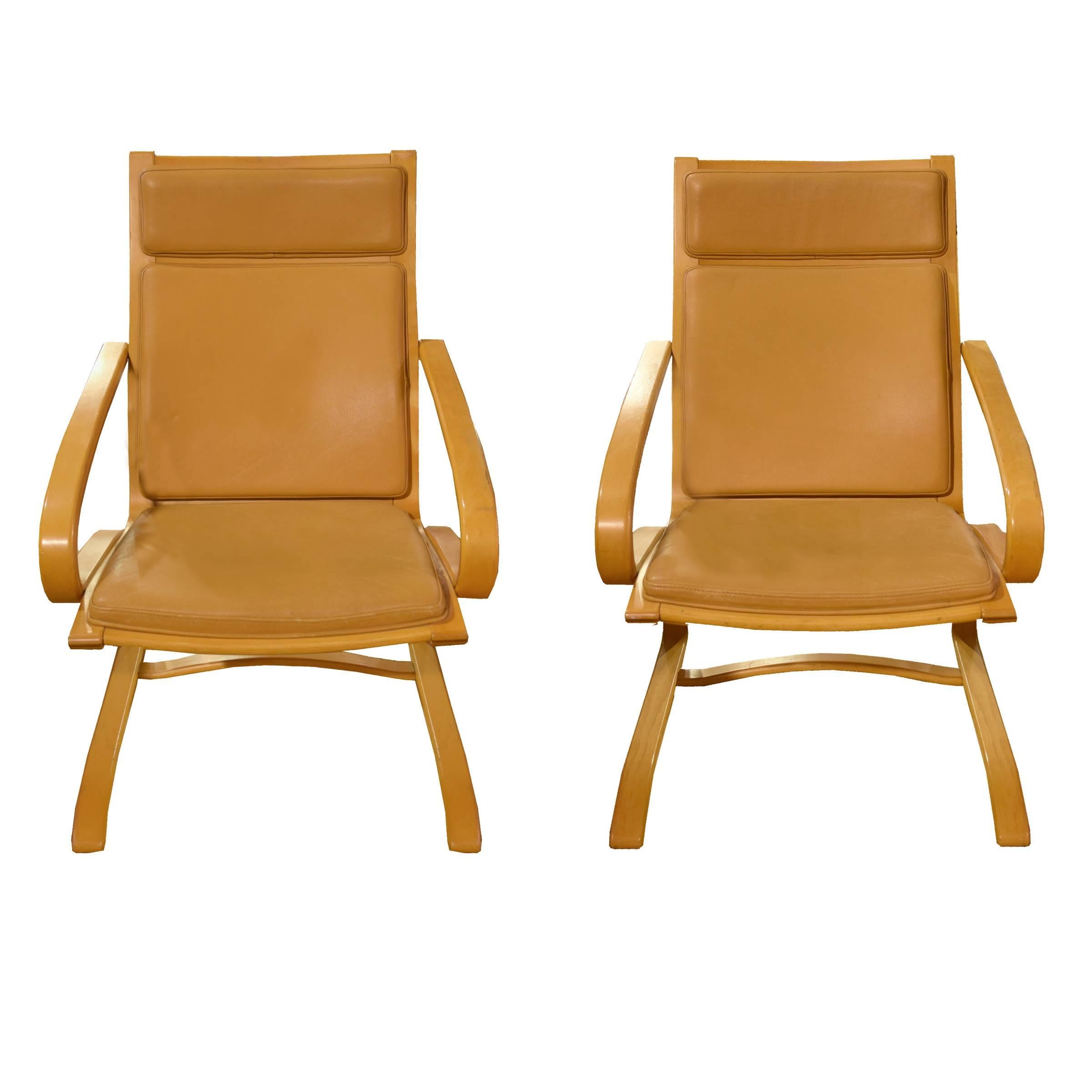 Pair of Italian Mid-Century Chairs