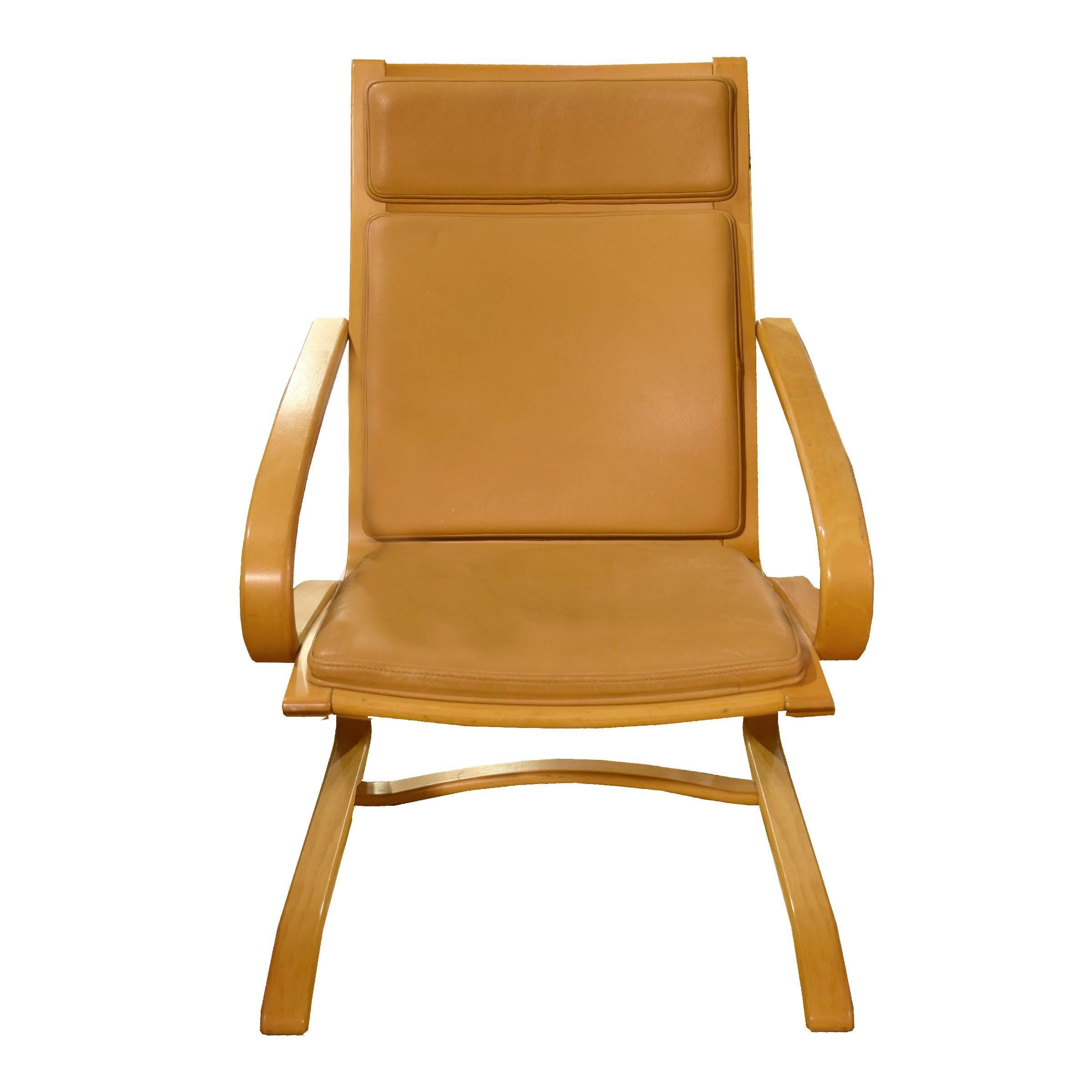 Bentwood Pair of Italian Mid-Century Chairs