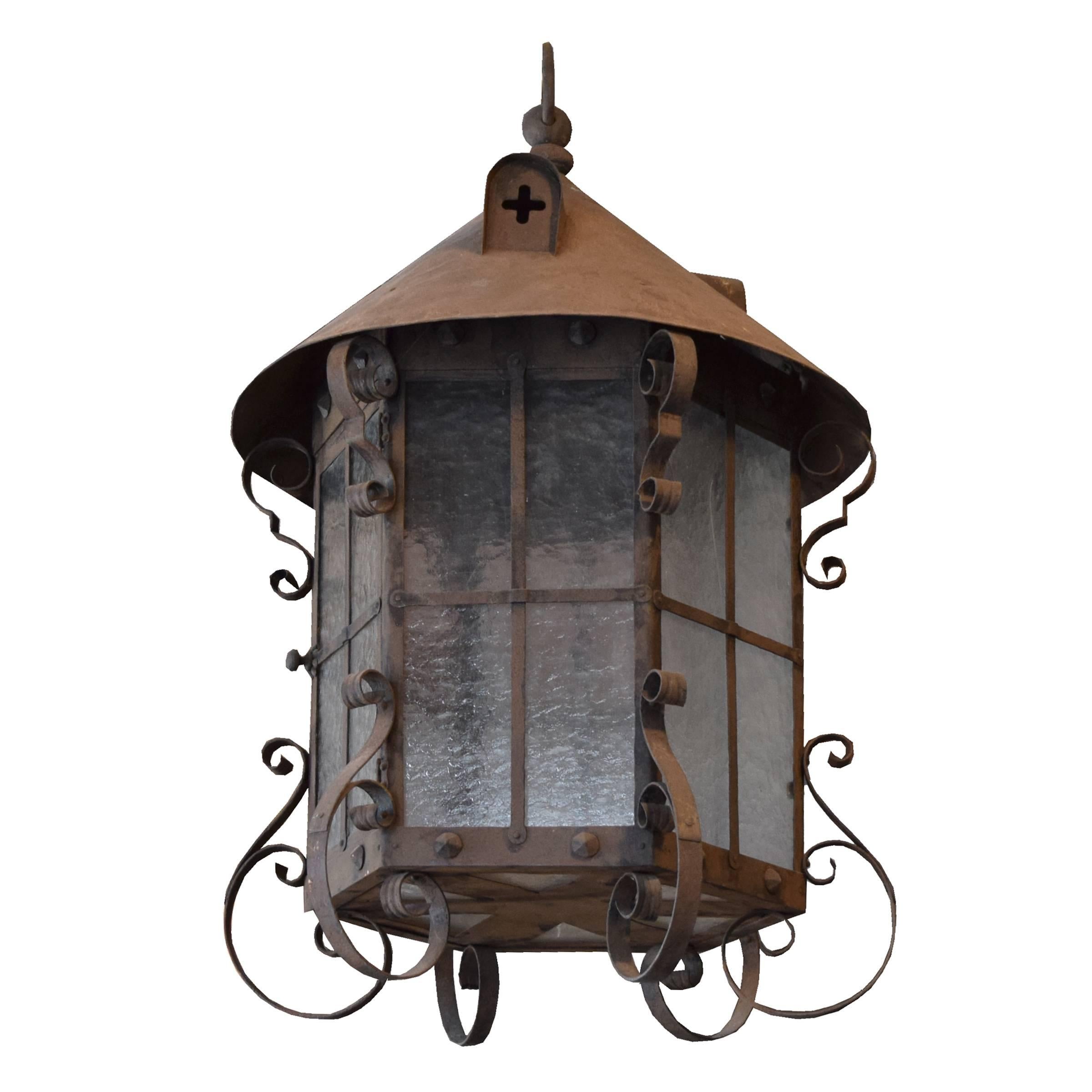 Wrought Iron Lantern by José Thenee