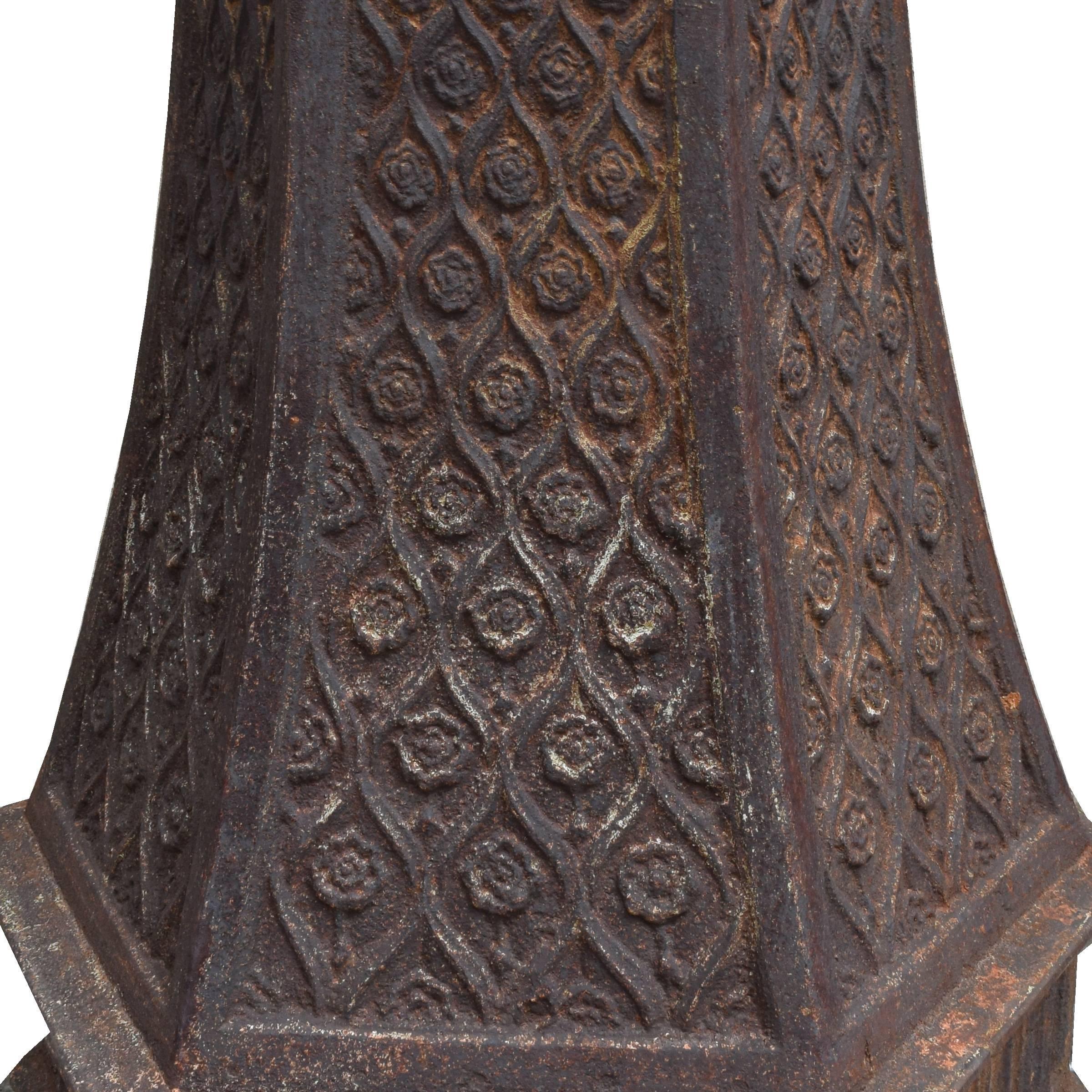 19th Century Original Lamp Post from the World's Columbian Exposition, 1893