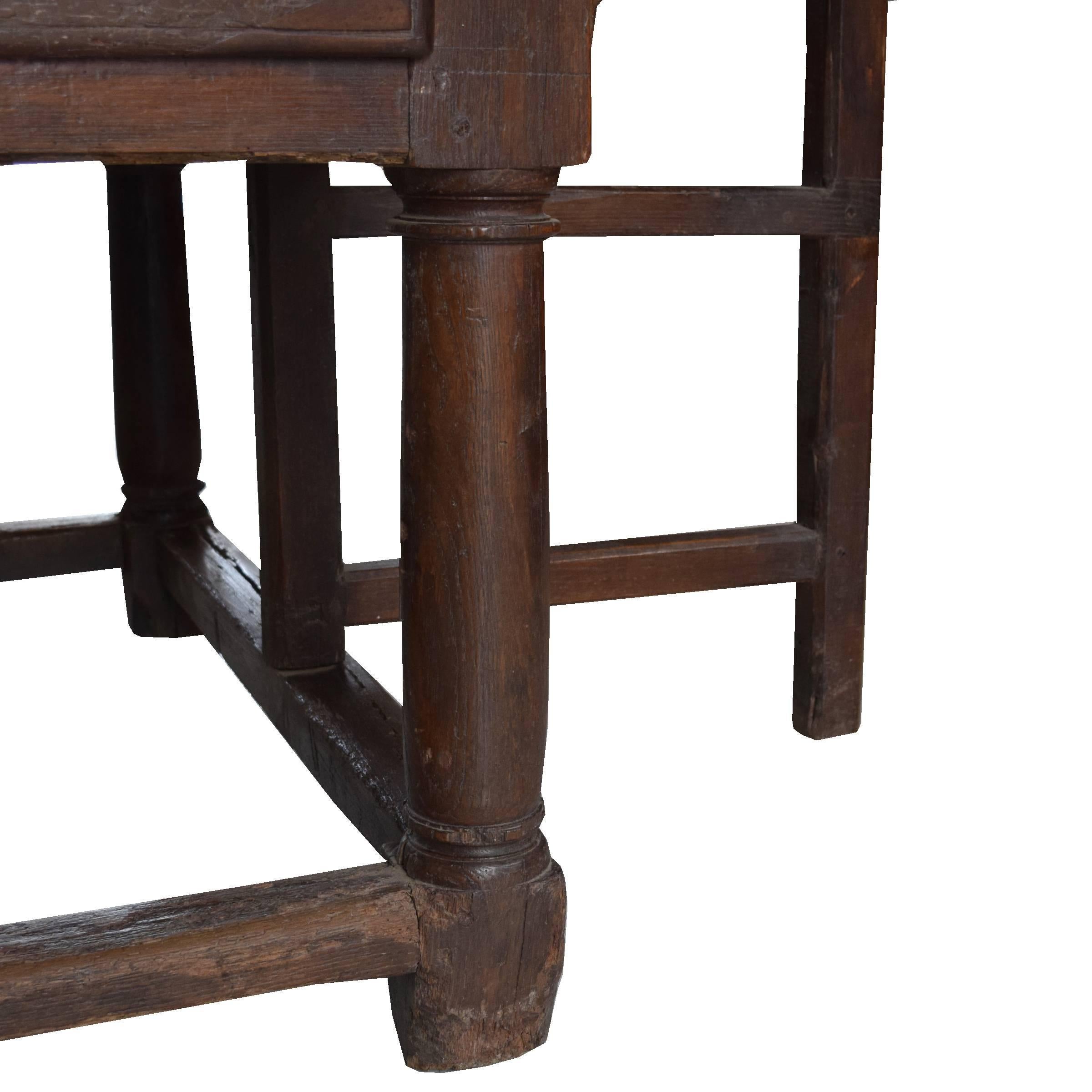 Wood English 18th Century Drop-Leaf Table