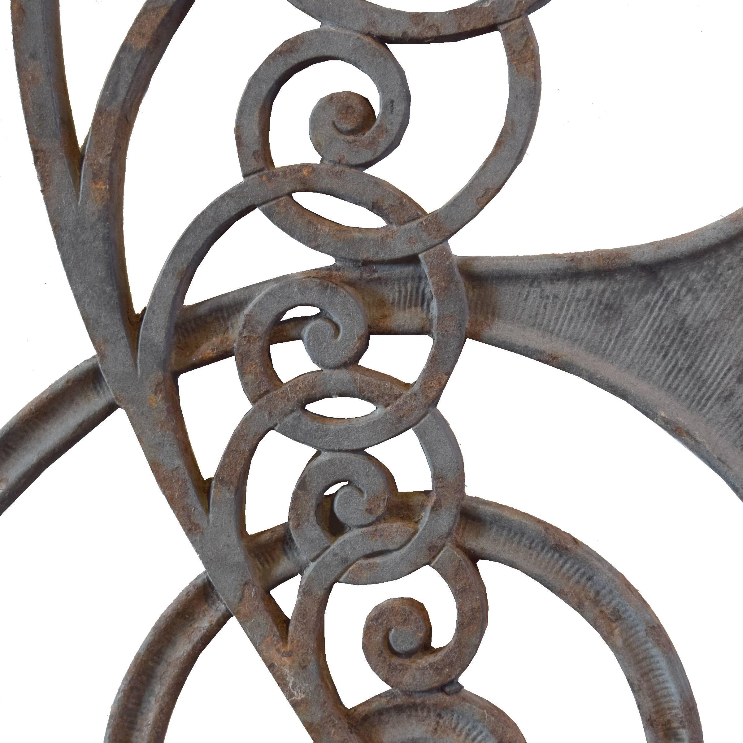 American Cast Iron Stair Balustrade from the Kansas City Board of Trade