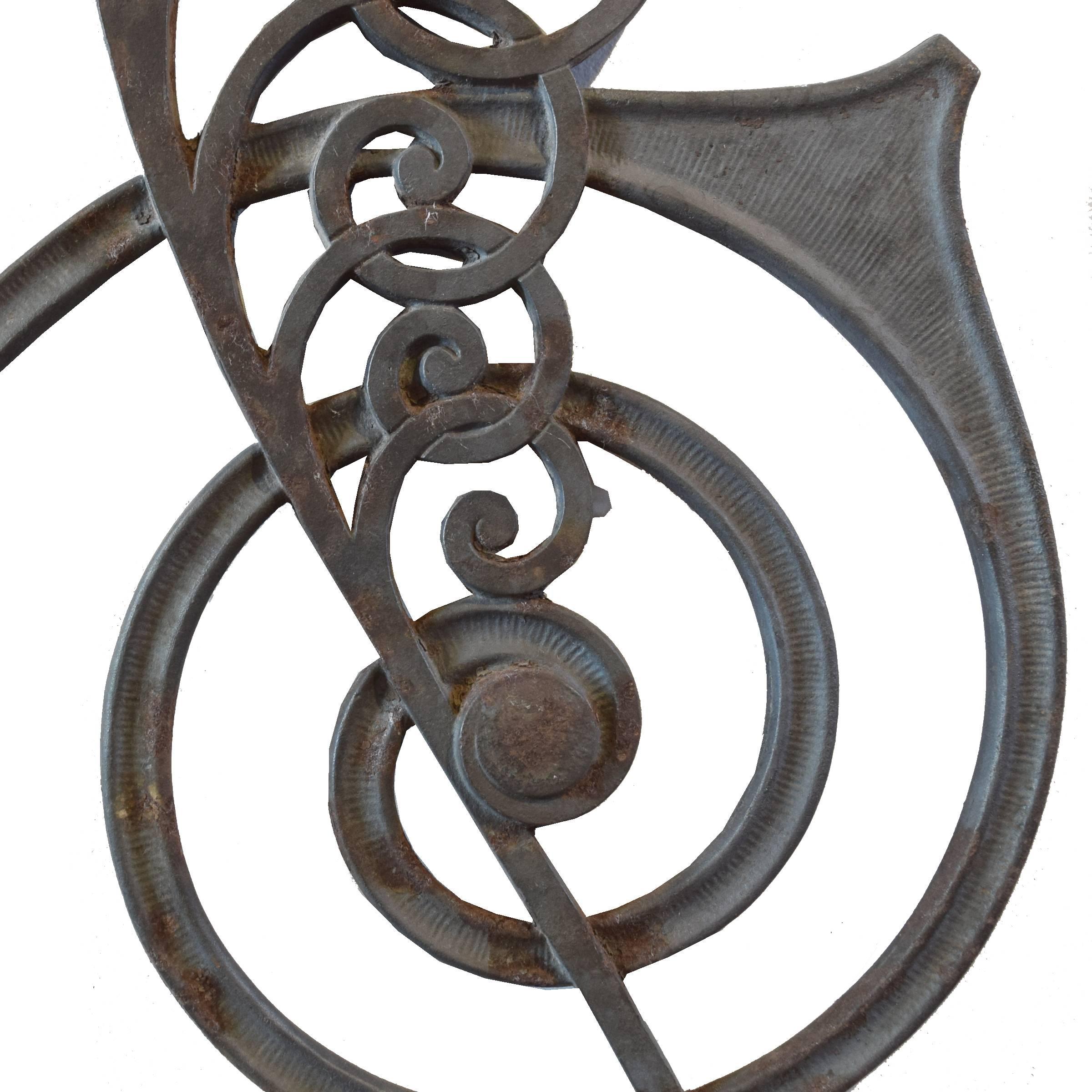 American Cast Iron Stair Balustrade from the Kansas City Board of Trade