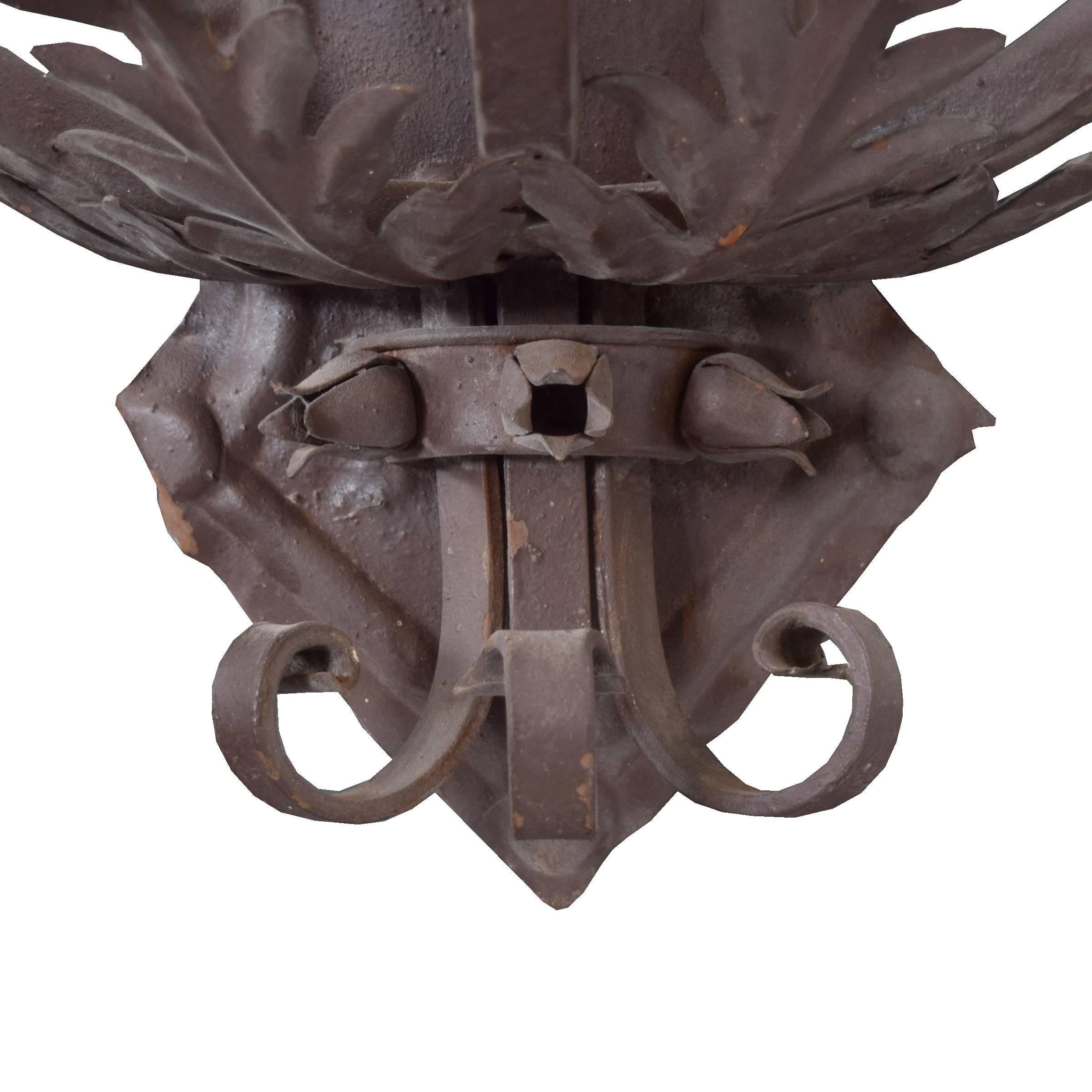 Argentine Wrought Iron Sconce 1
