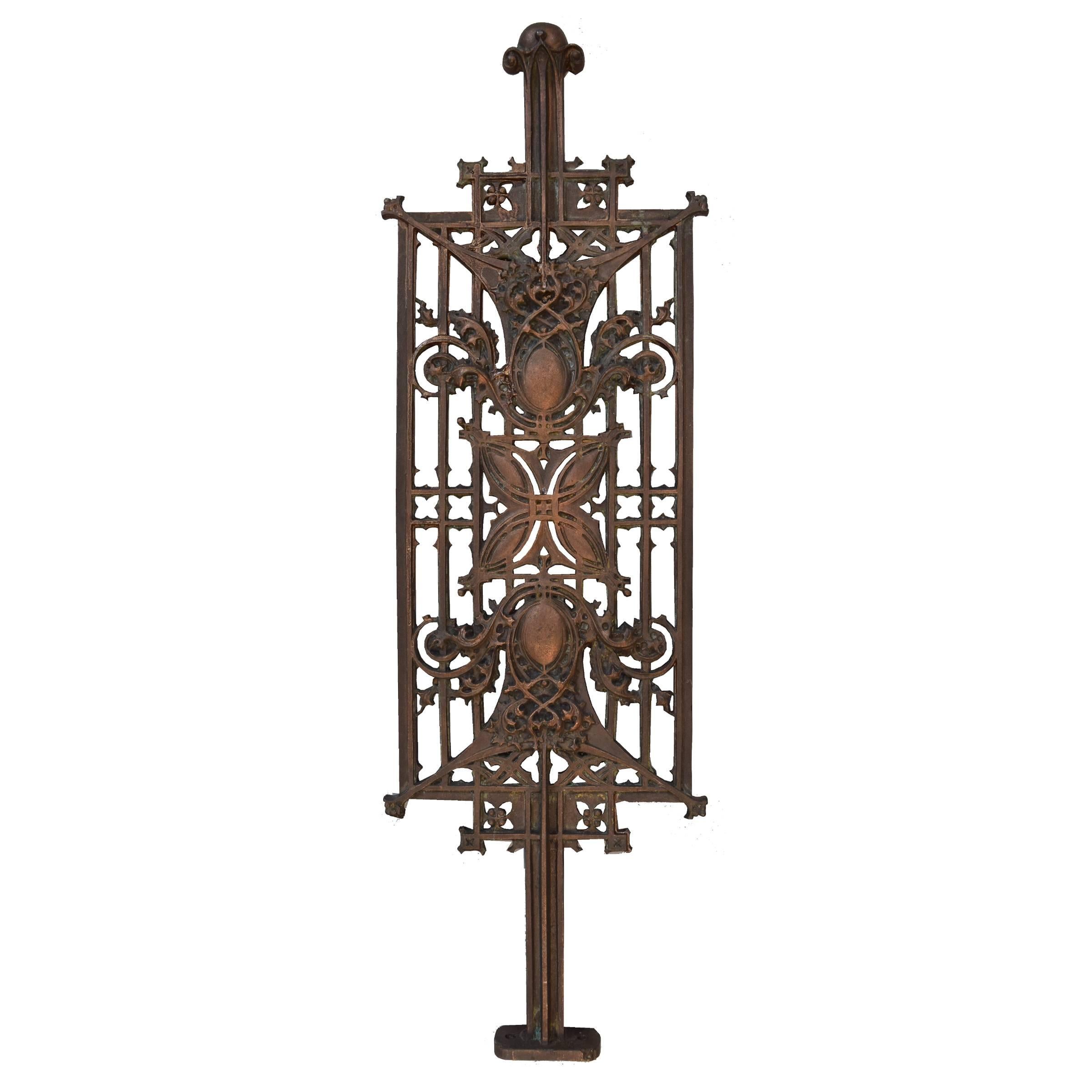 Sullivan Designed Stair Baluster from Schlesinger and Mayer Department Store