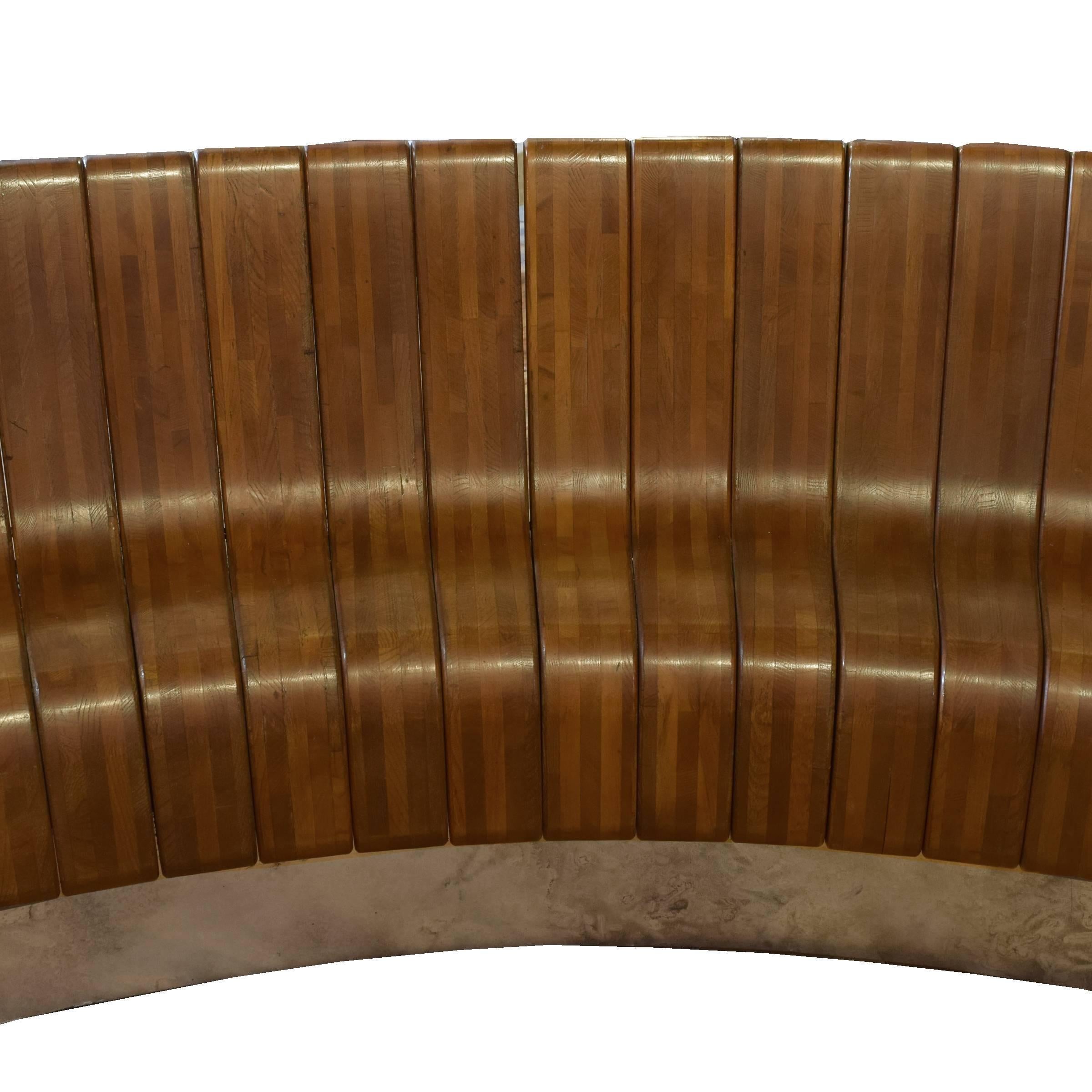 Pair of French Curved Benches 1