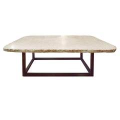 Argentine Marble-Top Low Table
