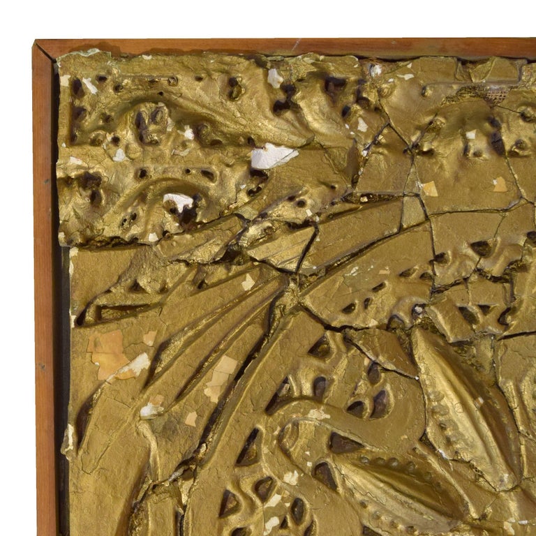 Louis Sullivan Designed Panel from the Garrick Theater by Adler and