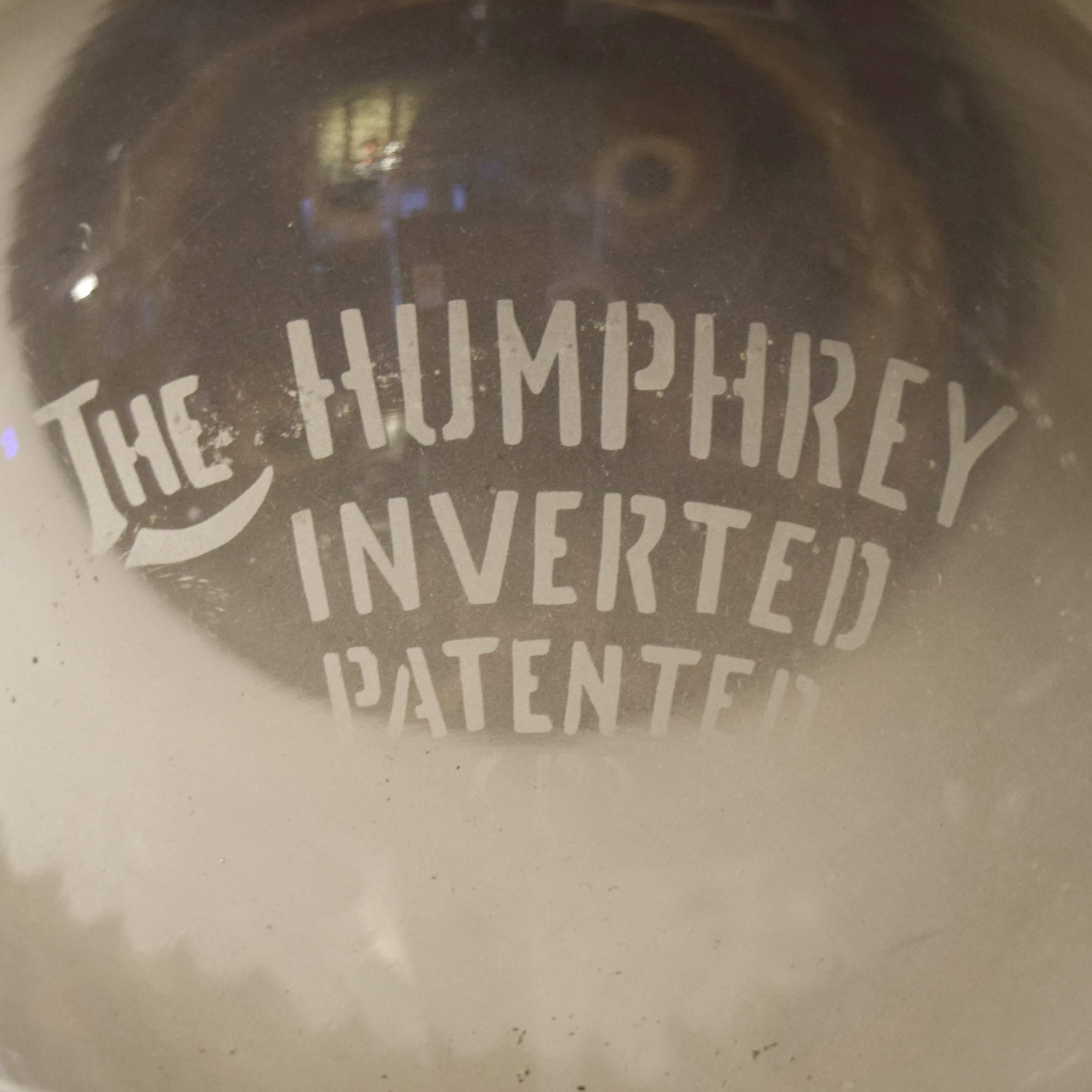 American Humphrey Inverted Arc Lamp