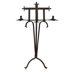 Antique French Wrought Iron Book/ Music Stand