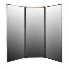 French Three Panel Dressing Mirror