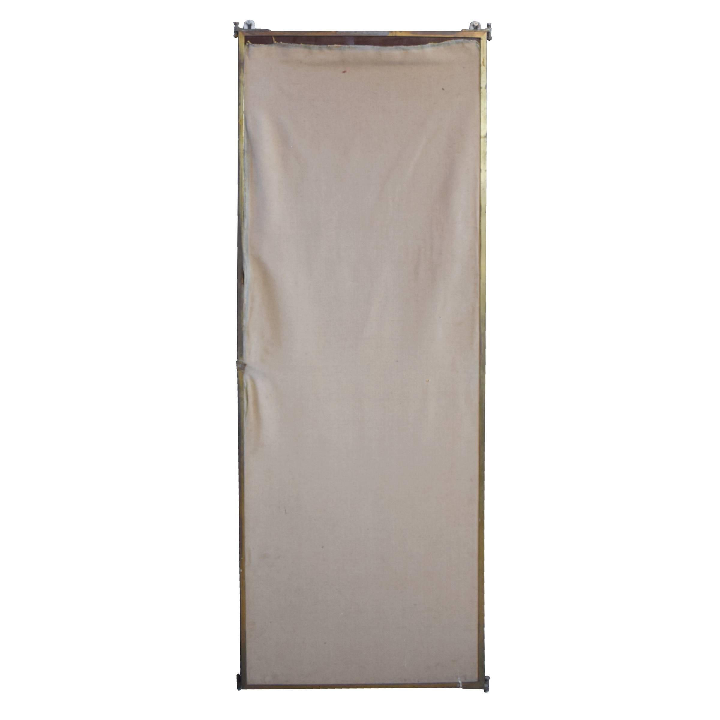 French Three Panel Dressing Mirror In Good Condition In Round Top, TX