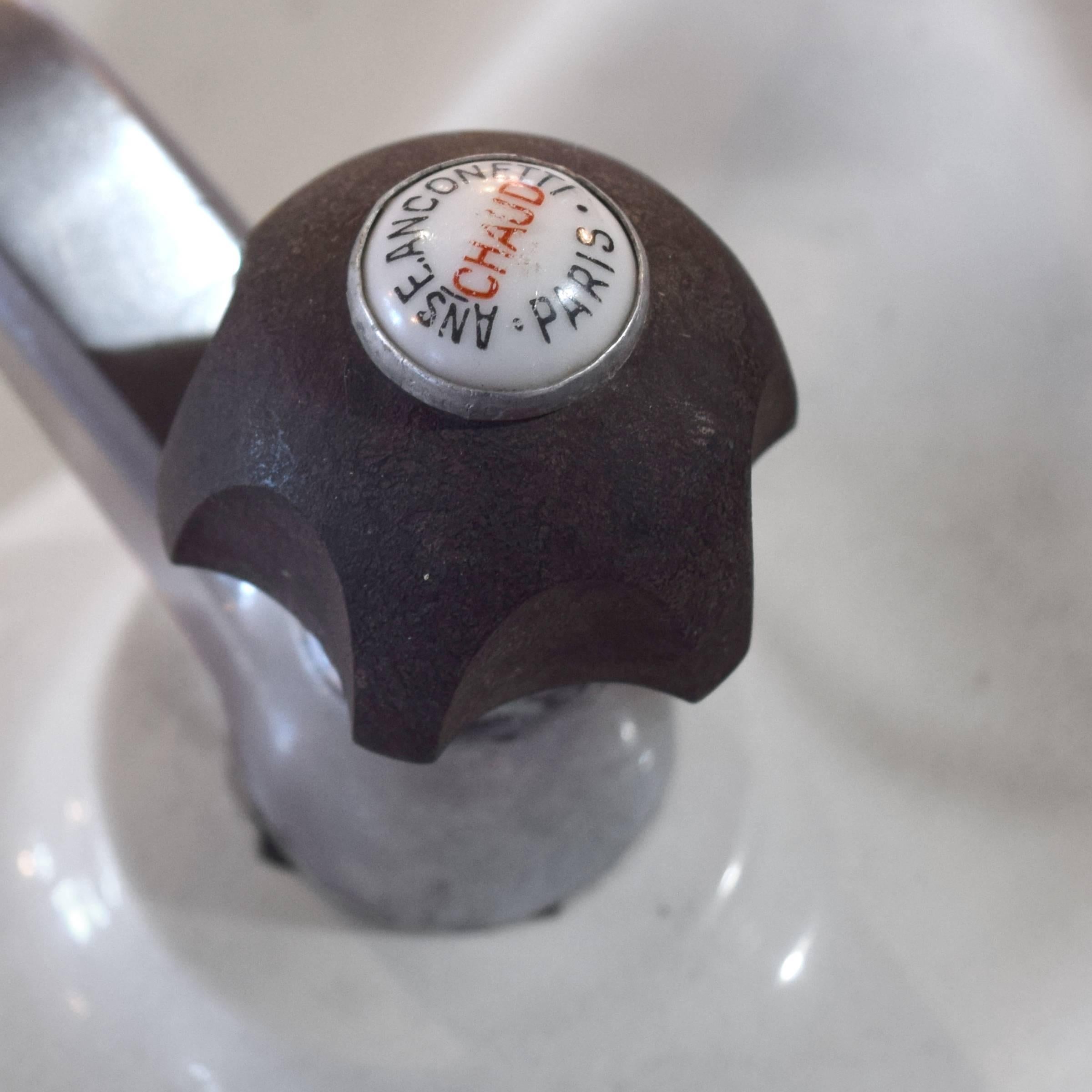 french pedestal sink