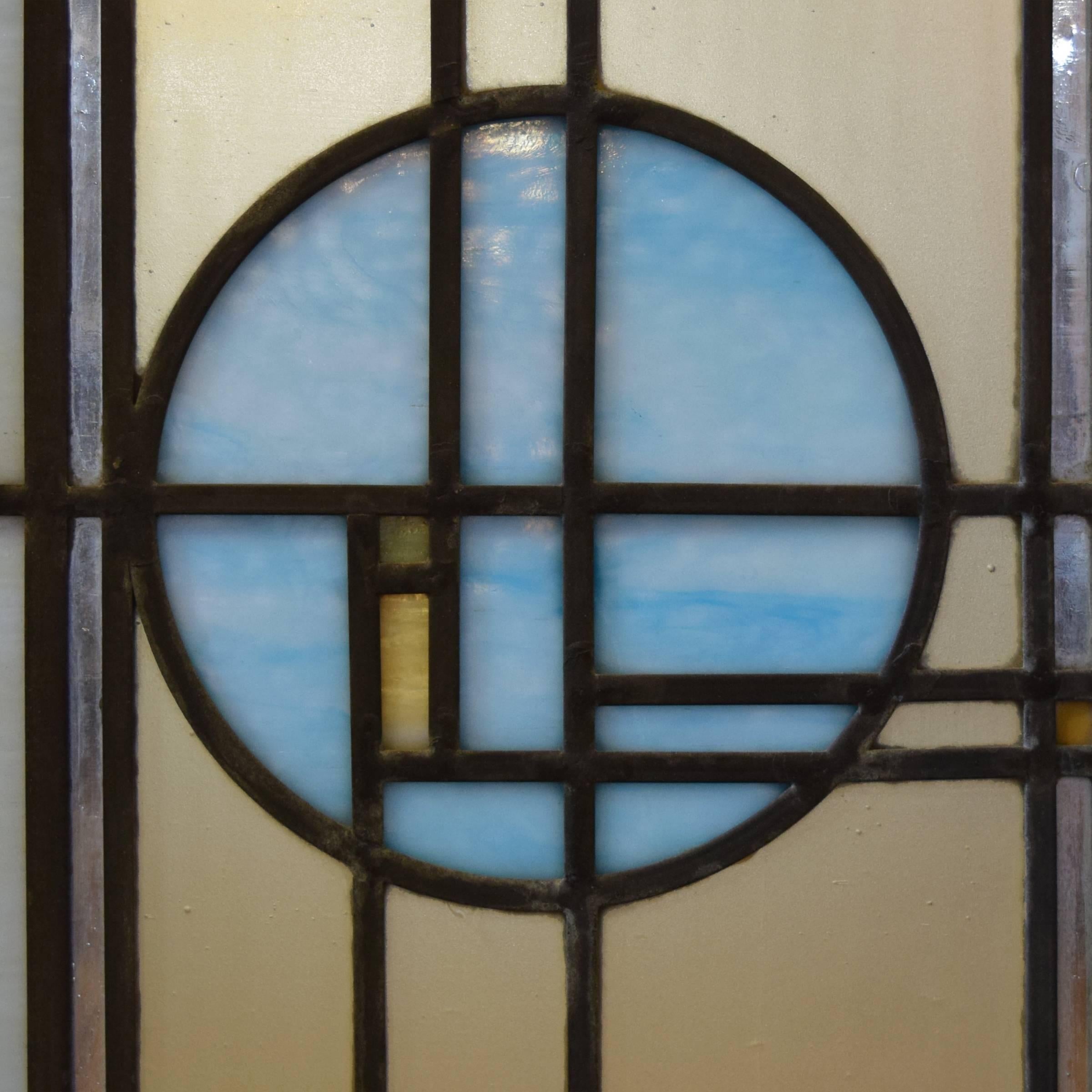 Early 20th Century Set of Four Elmslie Designed Windows from the Henry B. Babson House, 1907