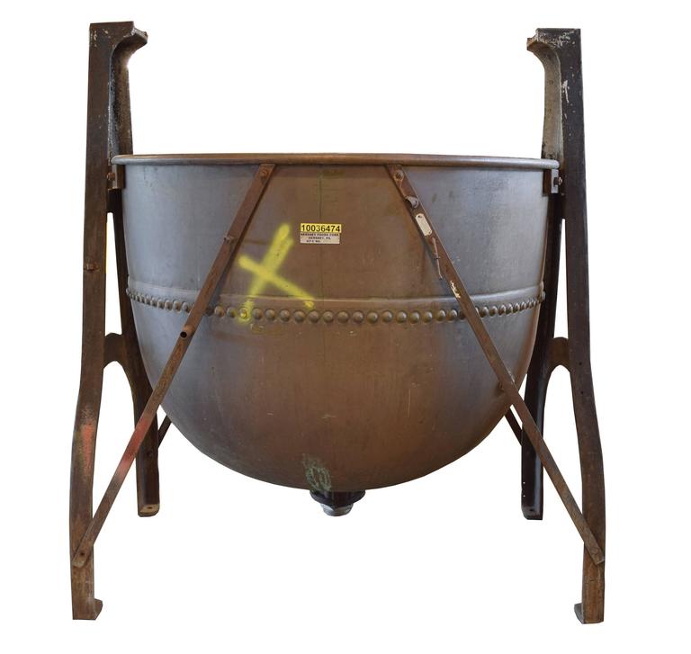 Giant Copper Kettle from the Hershey Factory For Sale at 1stdibs