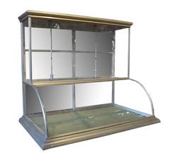 German Silver Display Case