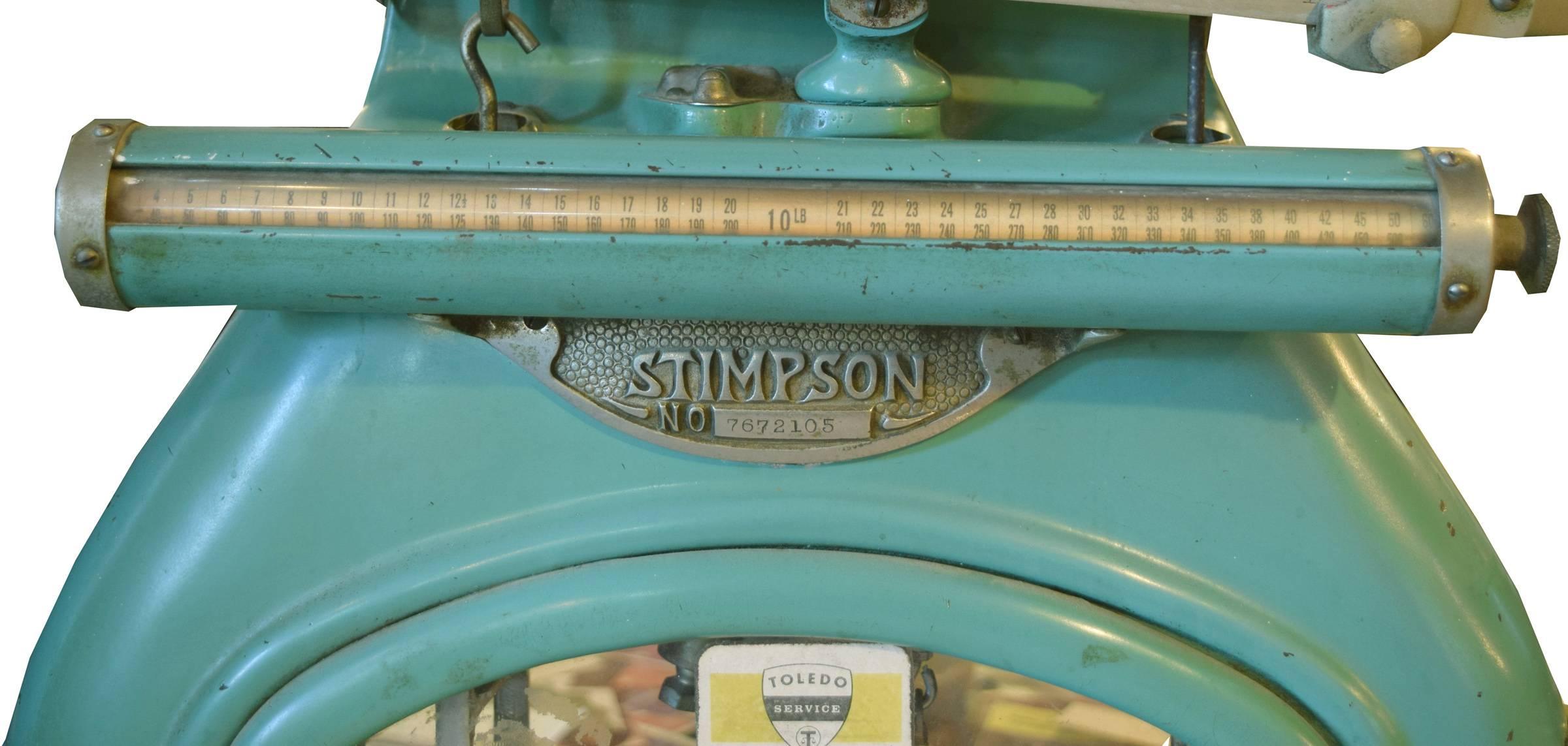 antique stimpson scales
