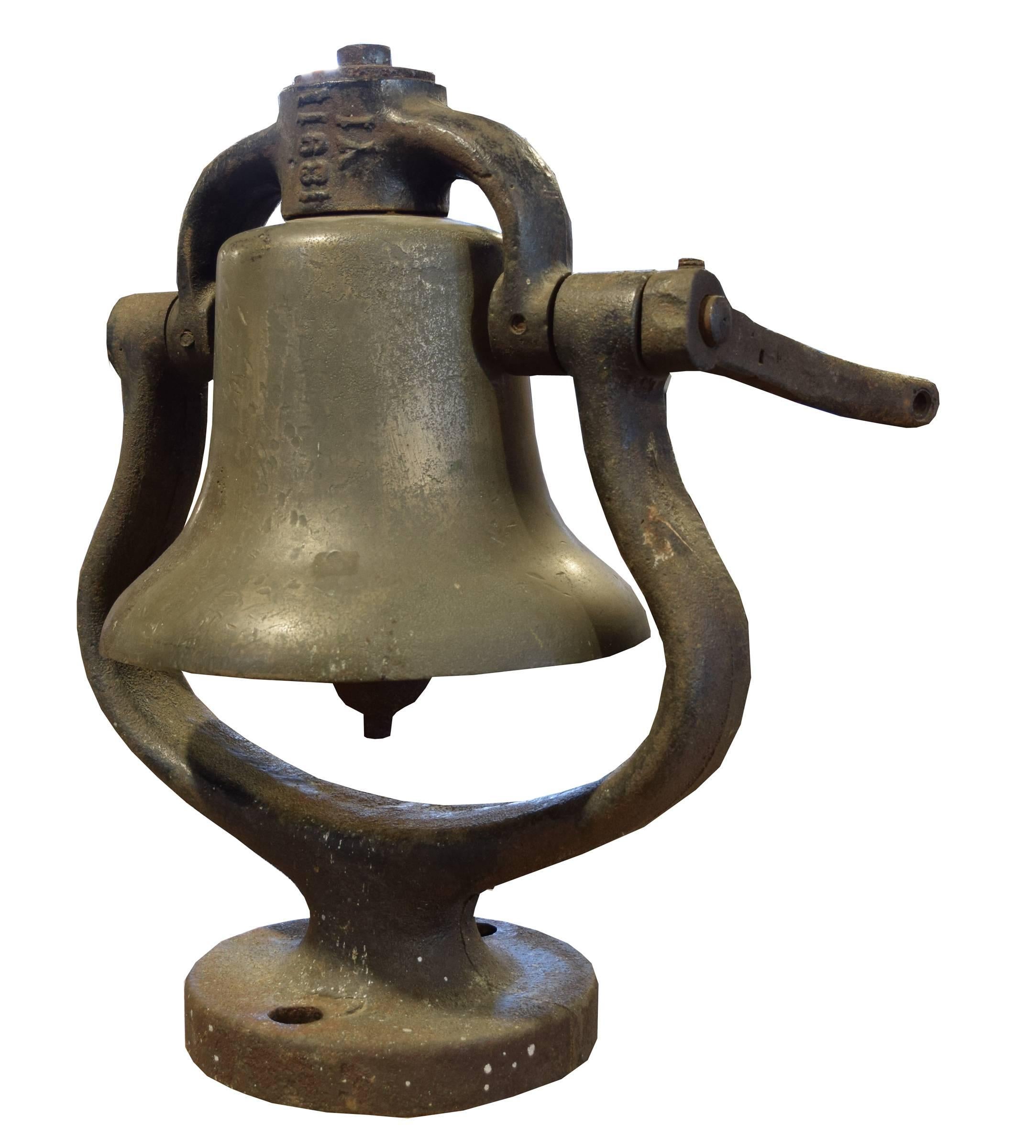 antique train bell for sale