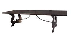Spanish-Style Trestle Table
