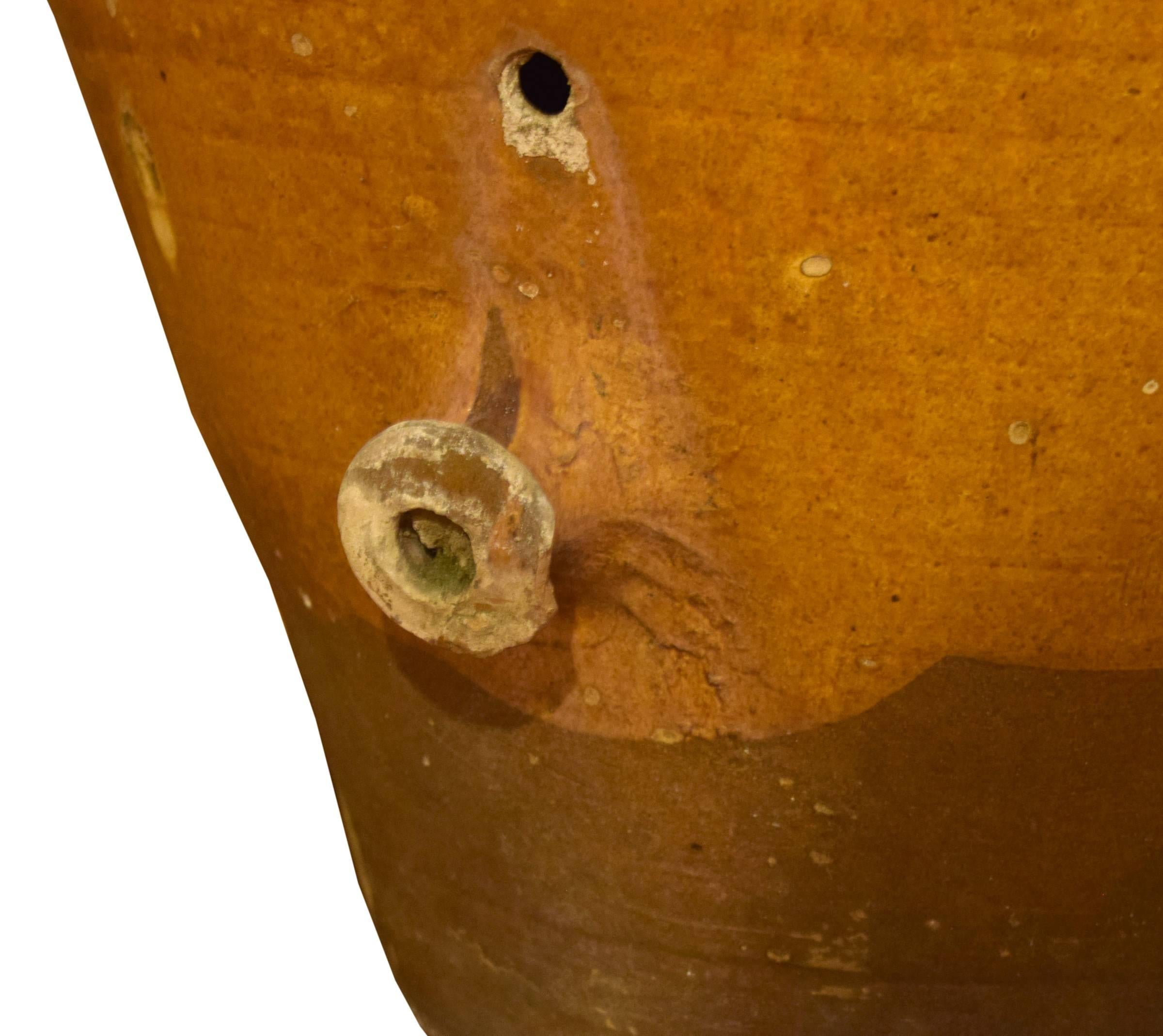 Olive Oil Jug In Excellent Condition In Round Top, TX