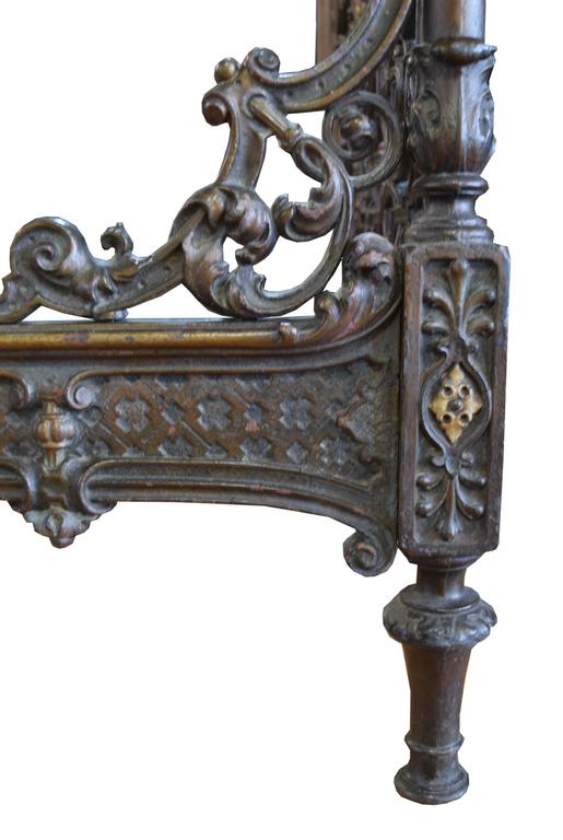 Pair of Cast Iron Italian Beds at 1stDibs