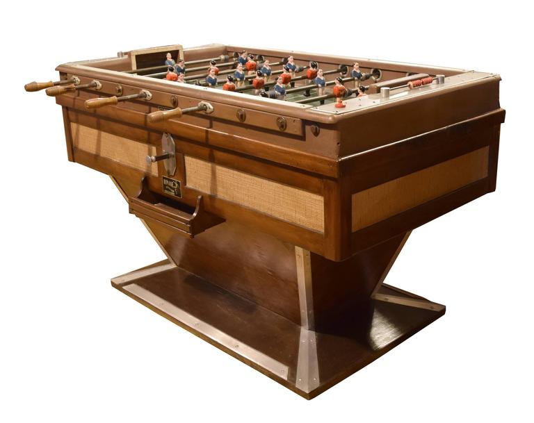 French MidCentury Foosball Table at 1stdibs