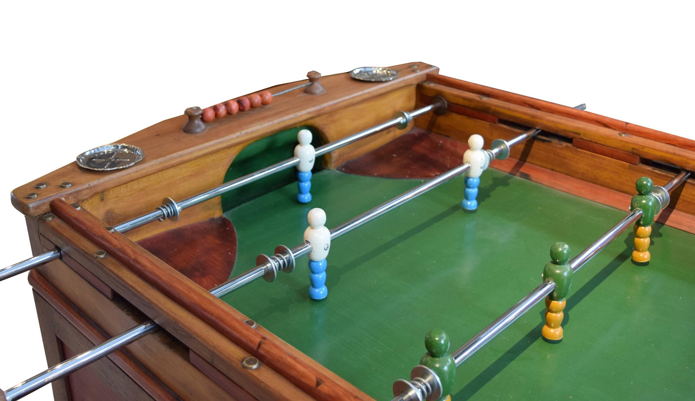 Italian Foosball Table In Excellent Condition In Chicago, IL
