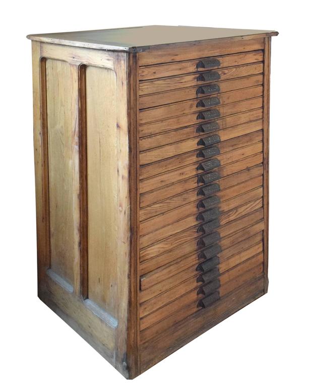 Hamilton Flat File at 1stDibs hamilton oak flat file hamilton file