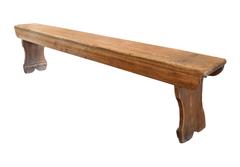 Plank Top Bench