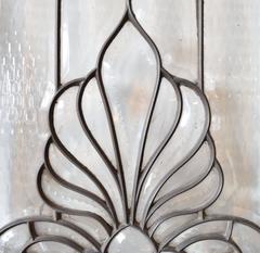 19th Century Leaded Glass Door or Window