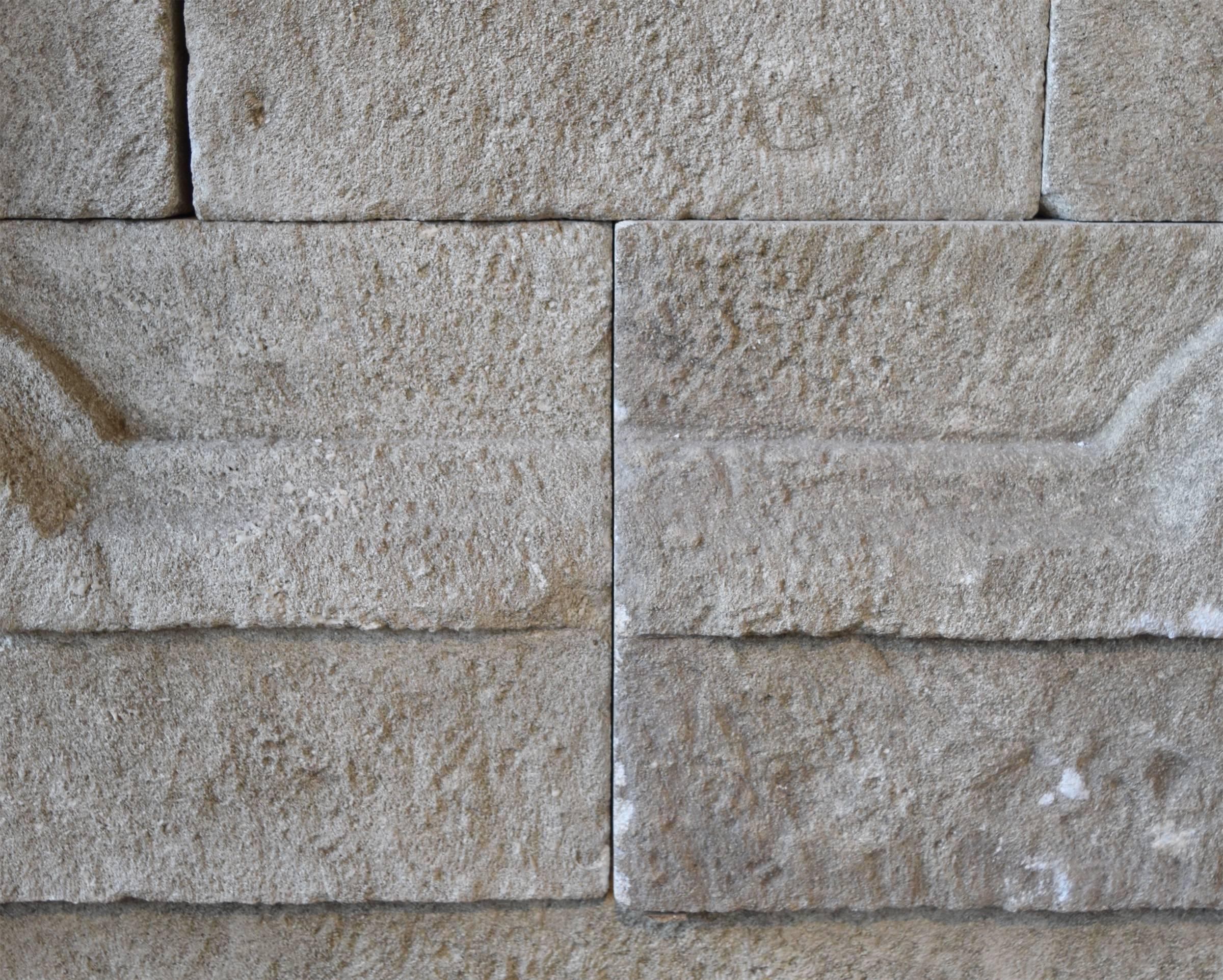 Limestone Wall Fountain 1